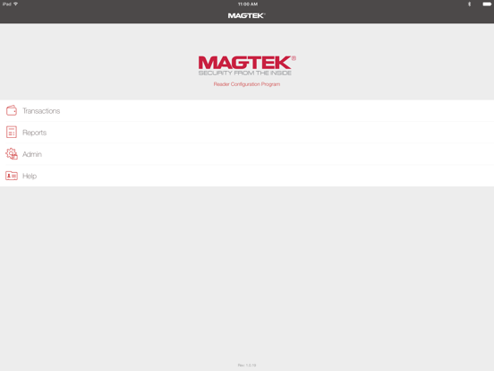 MagTek Reader Configuration