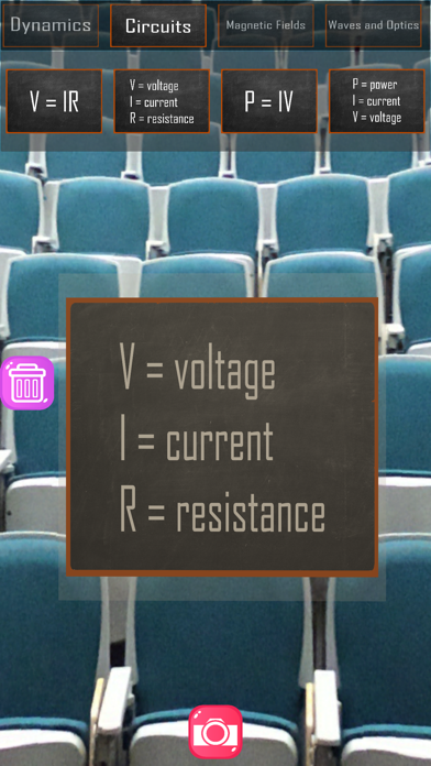 Physics AR Core Class Formulas screenshot 2