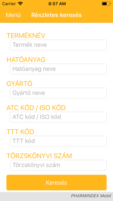 PHARMINDEX Mobil Screenshot