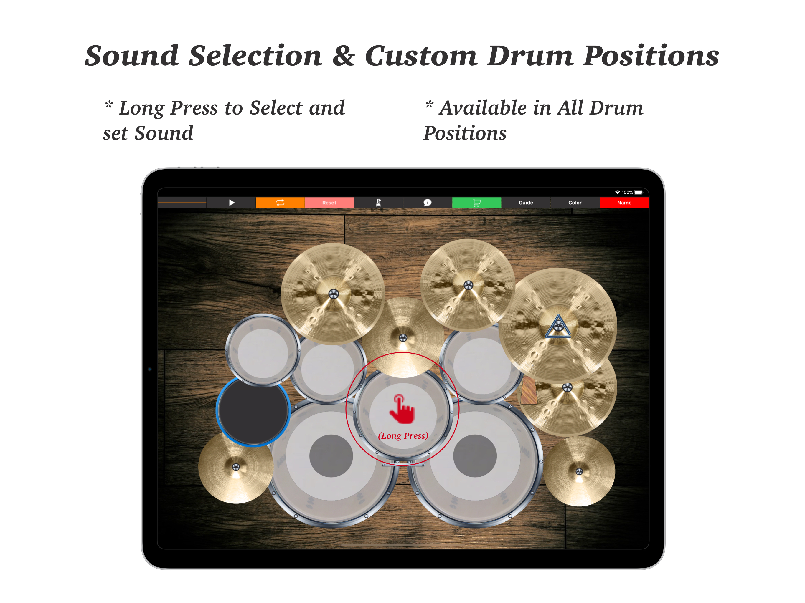 Drum Set + - Real Pad Machine