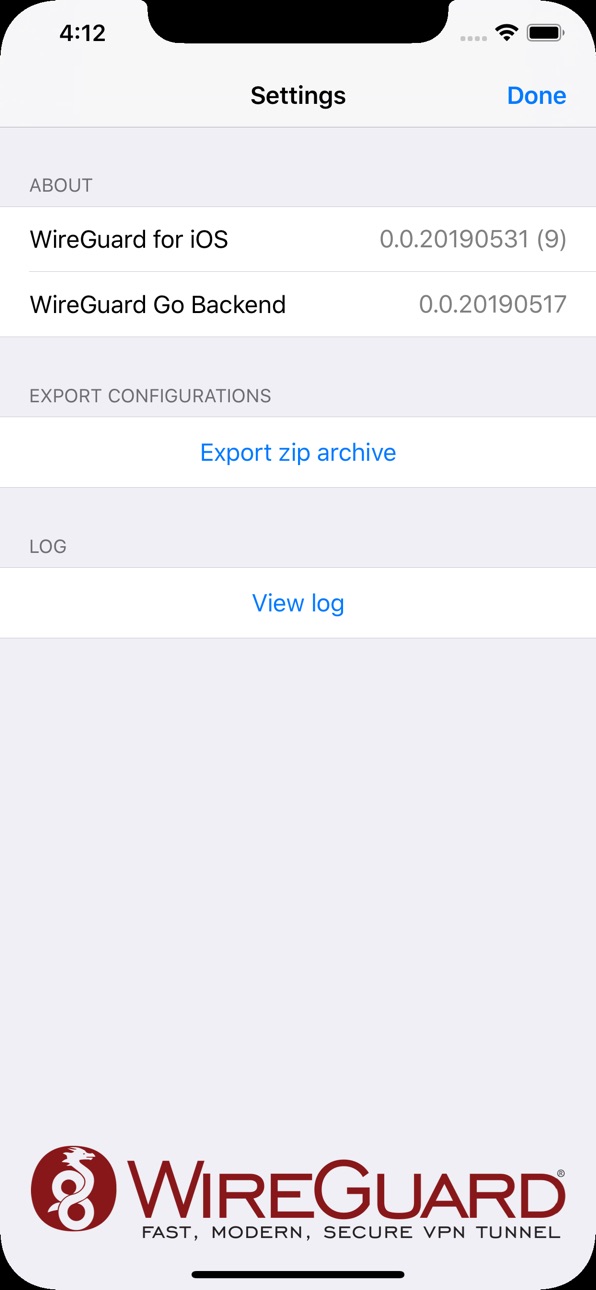 iPhone screenshot