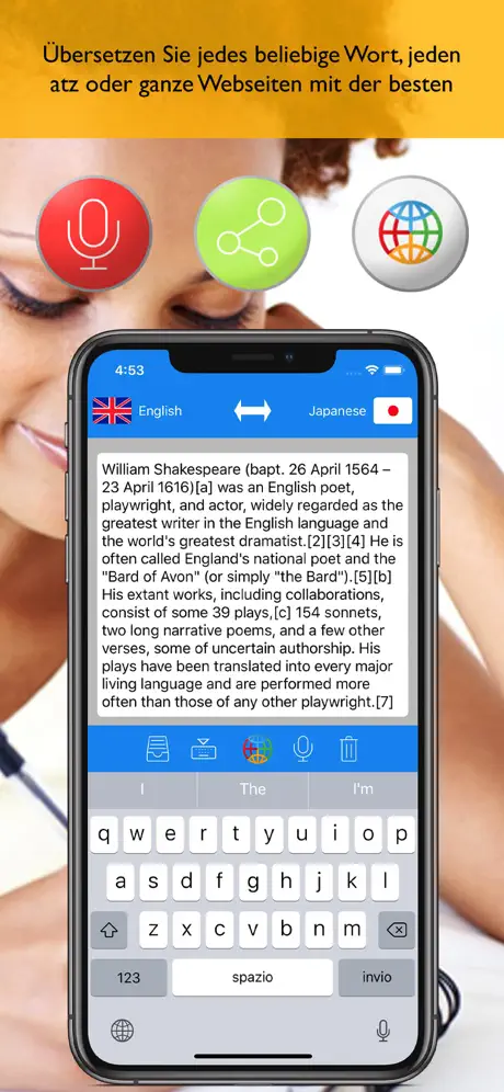 Pro Übersetzer Pro sprachen