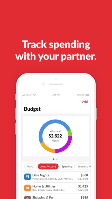 Honeydue: Couples Finance screenshot 2