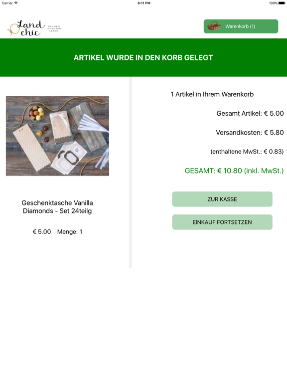 Screenshot #6 pour Landchic Shop