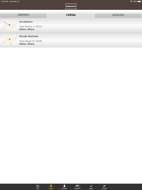 Screenshot #4 pour Webtic Cinenauta Cinema