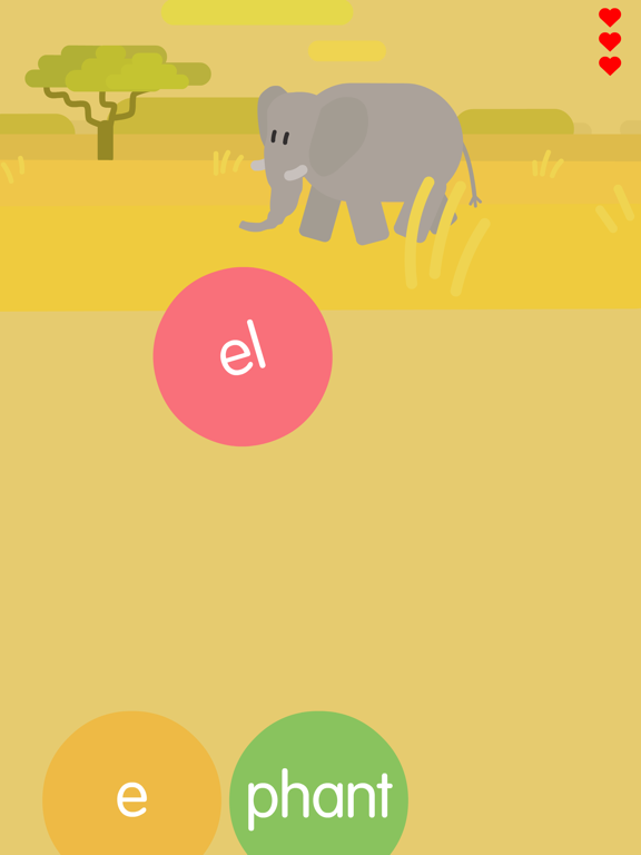 Screenshot #5 pour Sorting Syllables