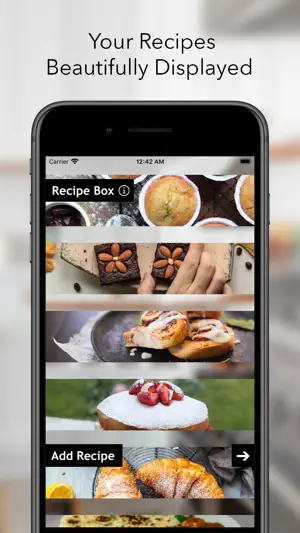 Recipe-Box screenshot 1