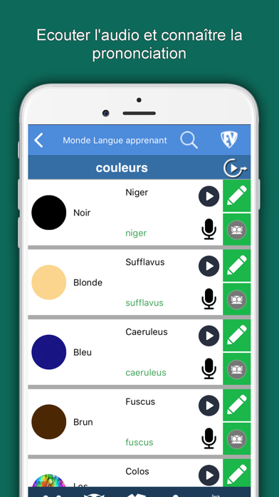Screenshot #3 pour monde Langue Apprenant