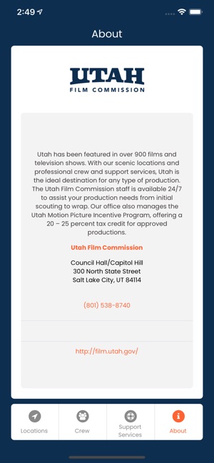 Utah Film Commission(圖8)-速報App