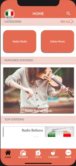 Game screenshot Italian Music Italian Radio mod apk