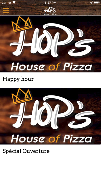 HOP'S House of Pizza Screenshot