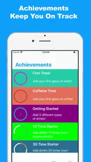 water reminder - simply drink iPhone Captures Décran 4