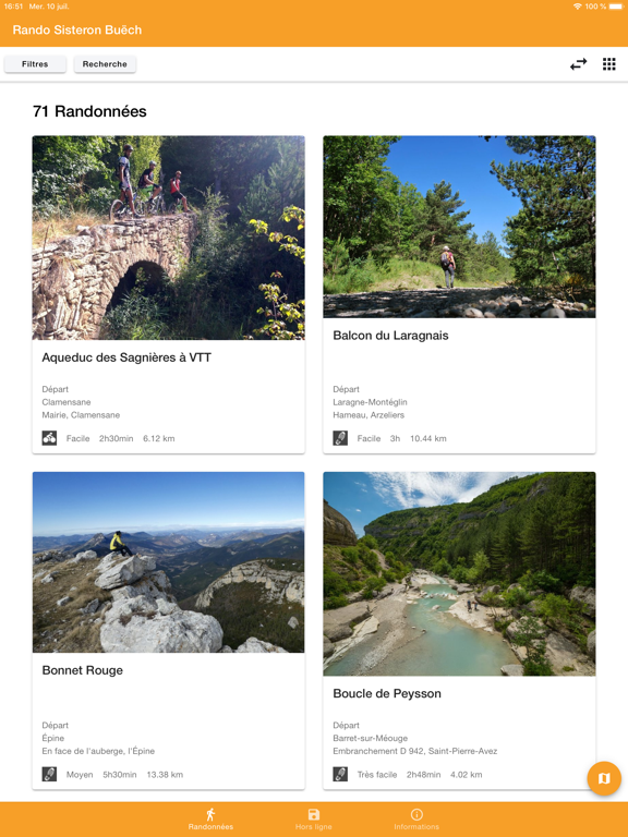 Screenshot #4 pour Rando Sisteron Buëch