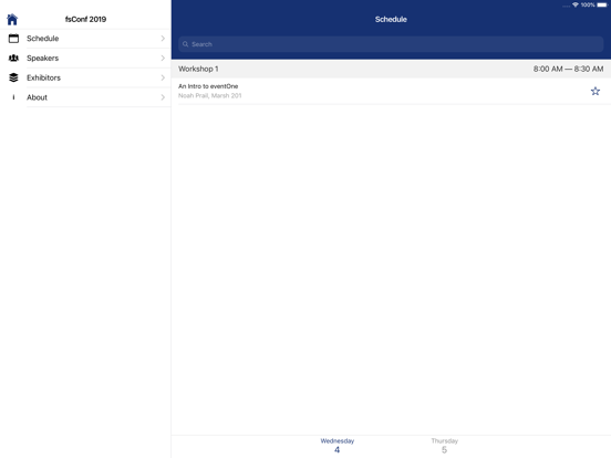 Screenshot #4 pour eventOne: Mobile Event App