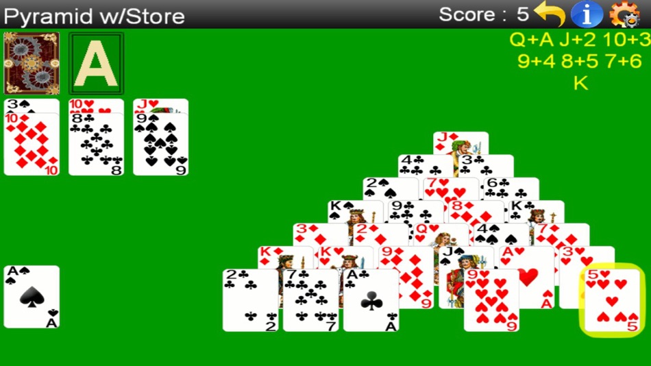 #5. Solitaire Pack -- Lite (iOS) 由: GASP Mobile Games Inc