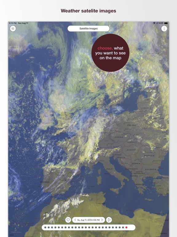 Pflotsh Storm iPad screenshot 4 - Weather app