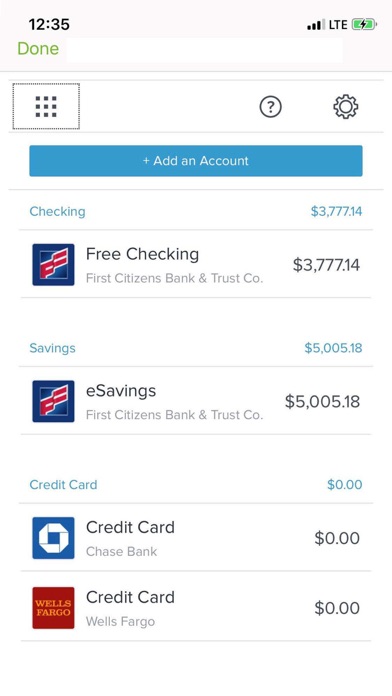 First Citizens Mobile Banking Screenshot