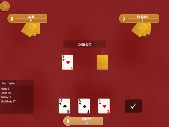 Play Thirty One Card Game Online: Free 31 Playing Card Video Game With No  App Download