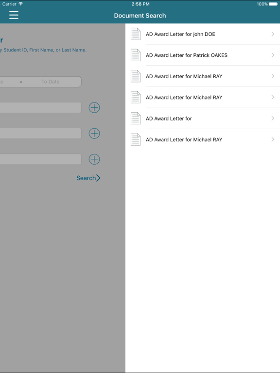 Screenshot #5 pour OnBase Mobile 16 for iPad