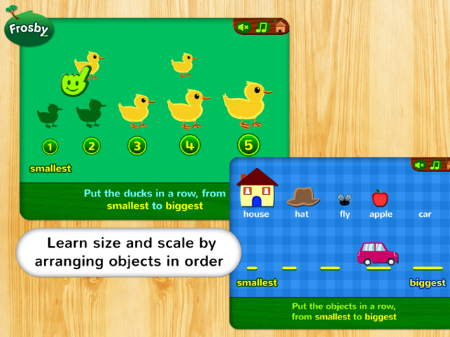 ‎Frosby Learning Games 1 Screenshot