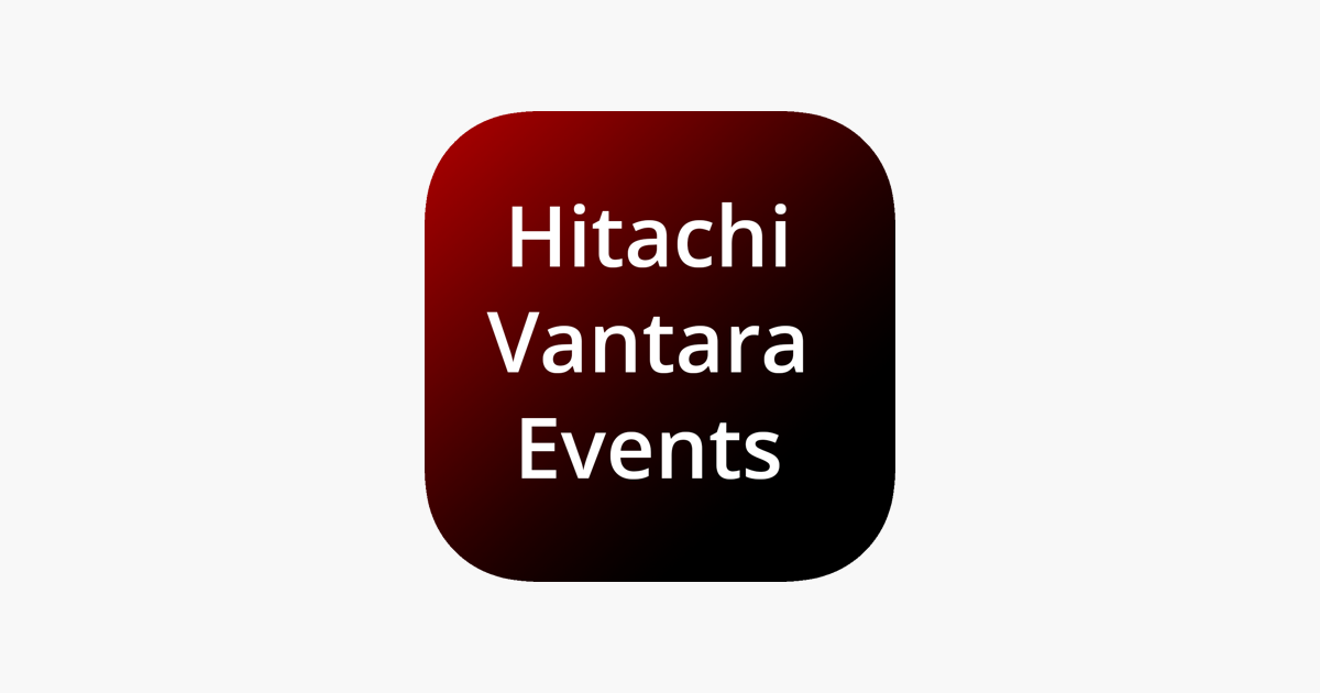 ‎Hitachi Vantara Events On The App Store