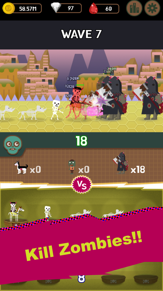 #2. DungeonMon :Idle Merge Monster (iOS) 由: Dai-Hyun Kwon
