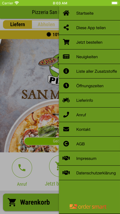 Screenshot #2 pour Pizzeria San Marco Aachen