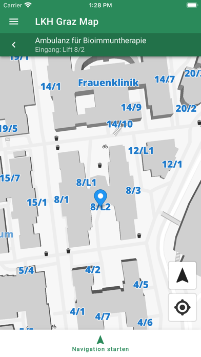 LKH Graz Map Screenshot