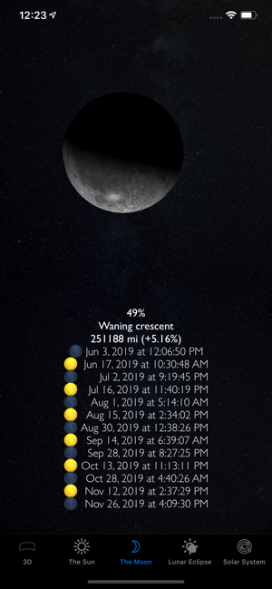 ‎Sun & Moon 3D Planetarium Pro Screenshot