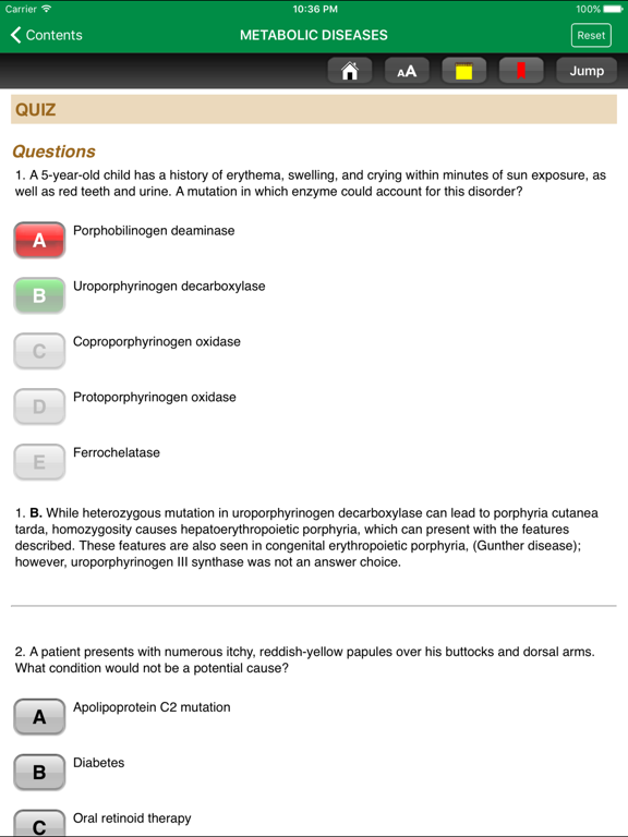 Screenshot #6 pour Dermatology A Pict. Review 3/E