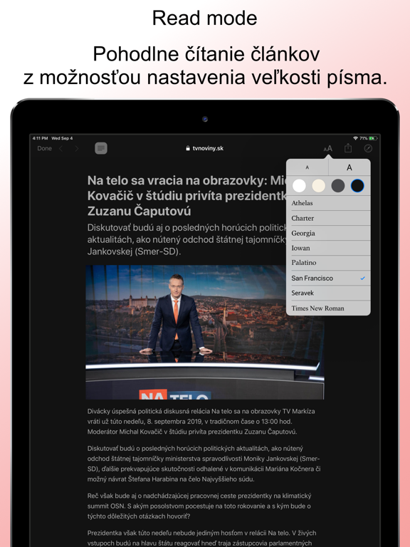 Screenshot #5 pour News sk