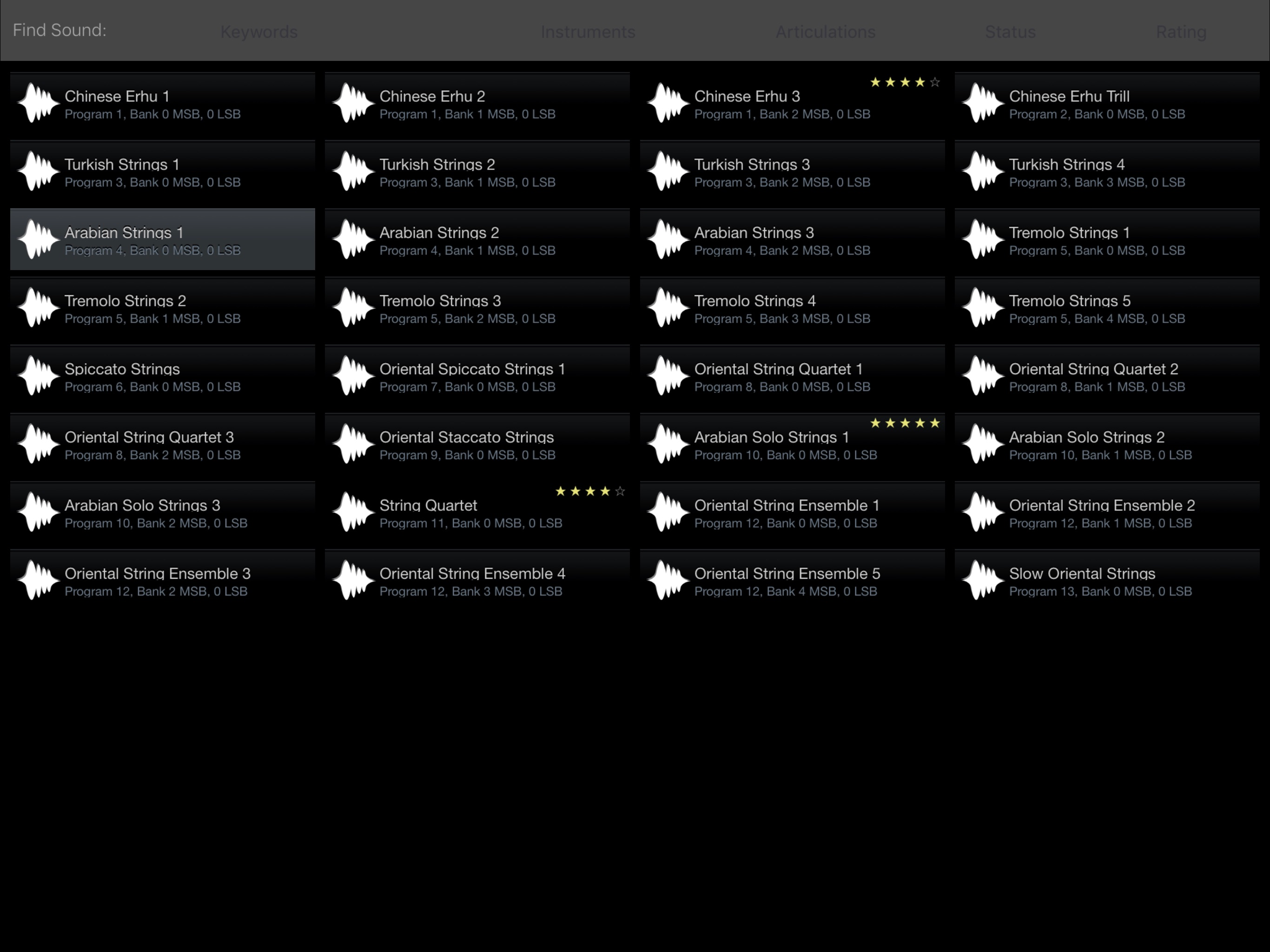 Oriental Strings screenshot 13
