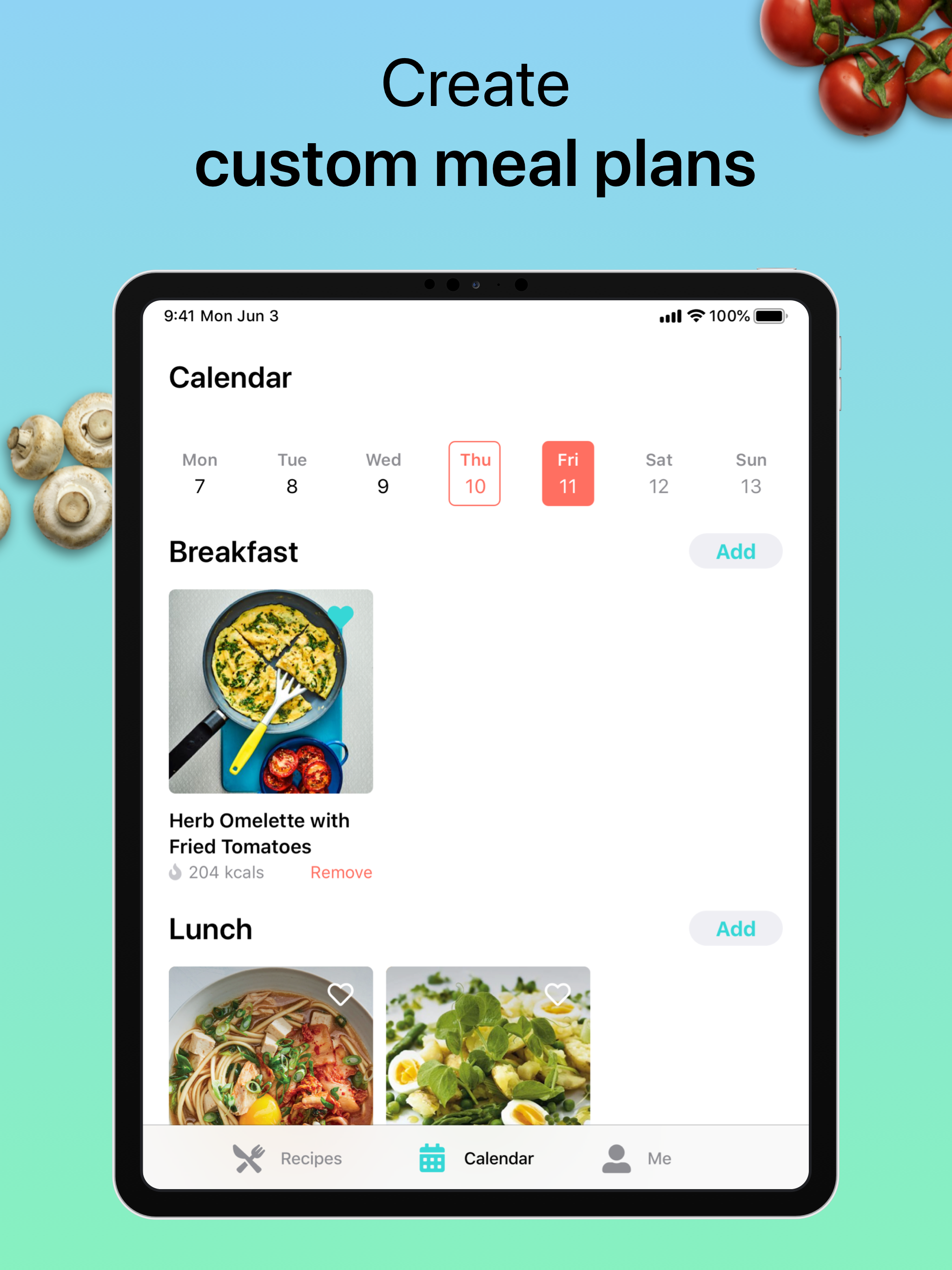 Eat Well: Meal Plans & Recipes