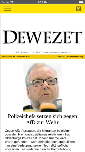 Dewezet e-Paper screenshot 3