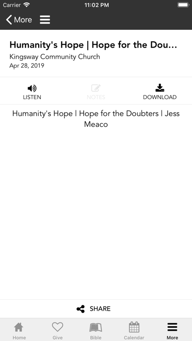 App screenshot