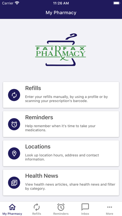 Screenshot #1 pour Fairfax Pharmacy