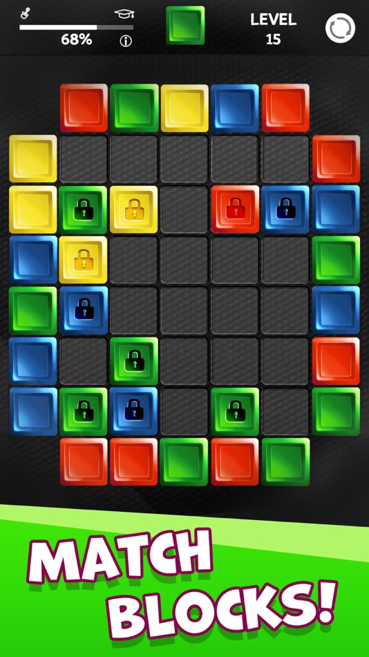 #1. Unblock - block puzzle (iOS) Bởi: Kidga