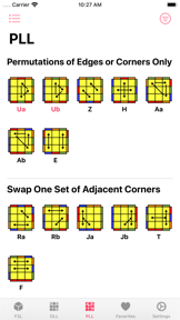 Cube CFOP screenshot