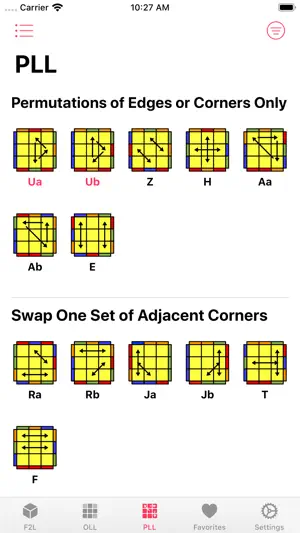 Cube CFOP screenshot 2
