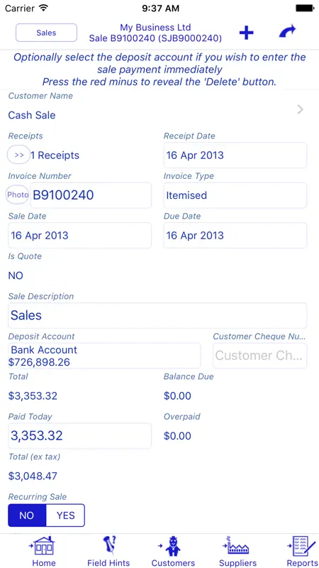 Bookkeeping Pro screenshot 3 of 5