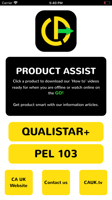 Screenshot #1 pour CA Product Assist