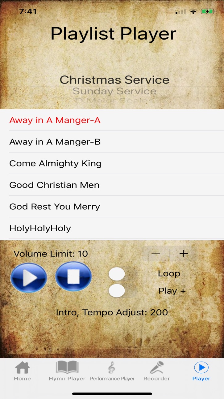 iPhone screenshot
