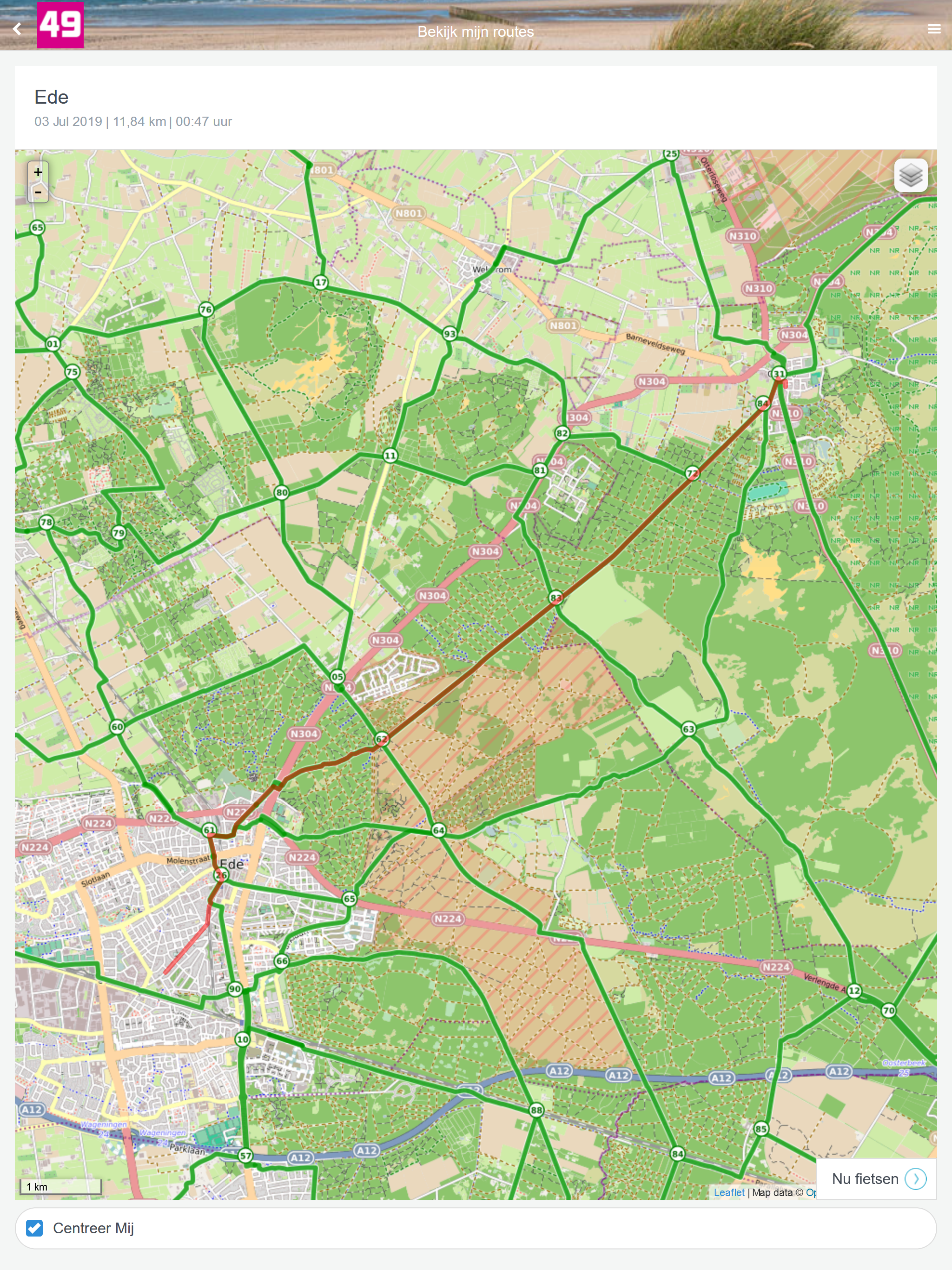 Camping Strand49 fiets App screenshot 6