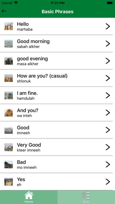 Screenshot #3 pour Learn Arabic Syrian Dialect Ea