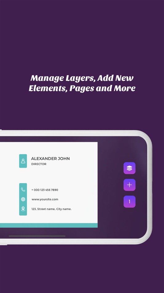 #5. Business Card Maker: Generator (iOS) 由: Jayeshkumar Sutriya