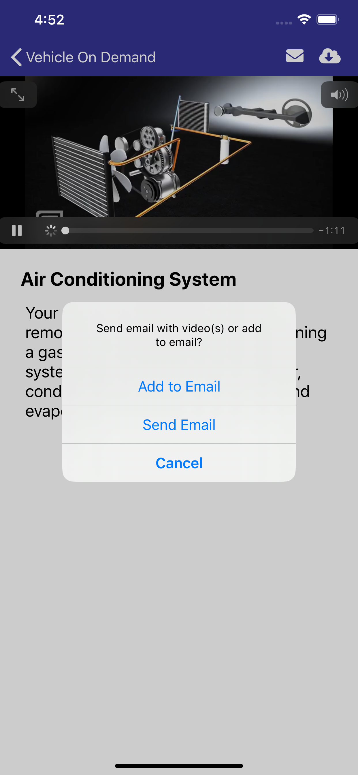 EngageDS Vehicle On Demand screenshot 6