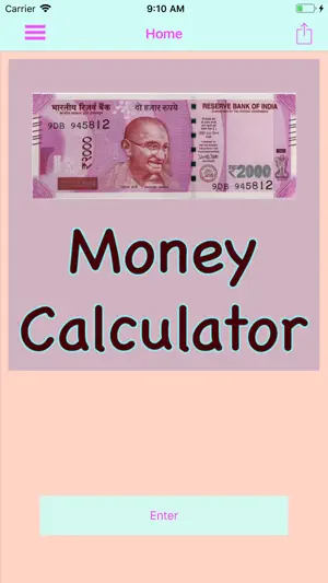 Money Calculator for India screenshot 1