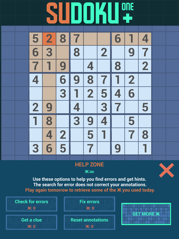 Screenshot #5 pour Sudoku One + Suduku