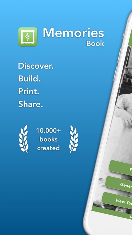 Memories Book Family History screenshot-0