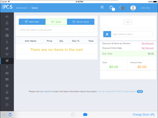Screenshot #5 pour PHP Point Of Sale